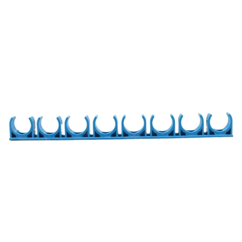 5pcs PVC 16/20/25/32mm PVC Pipe Clamps Water Pipe Support PVC Pipe Connector Garden Irrigation System Fittings