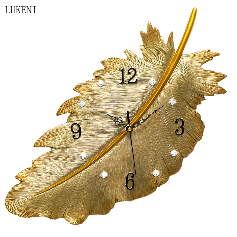 North European and Light Luxury Decoration Wall Clock Mute Living Room Dining Room Bedroom Room Clock Decoration Wall Watch