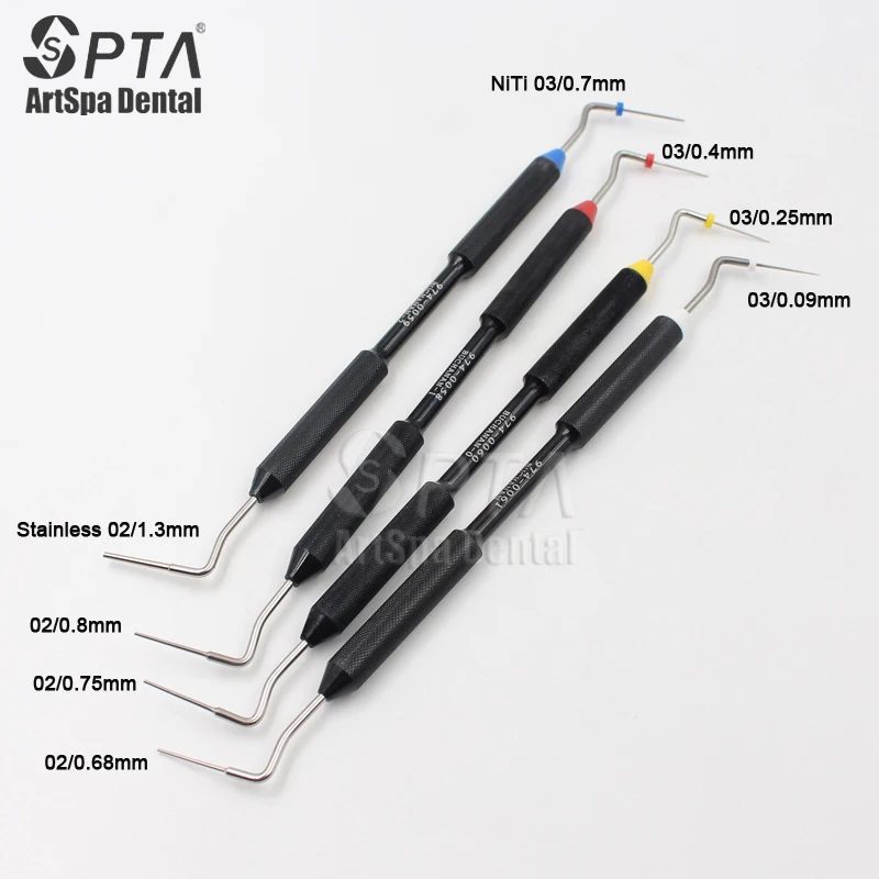 Gutta Percha Plugger Fill Instrument Dentist Material  Dentista Equipamento Tips 4PCS  Dental Root Canal Filler Endodontic