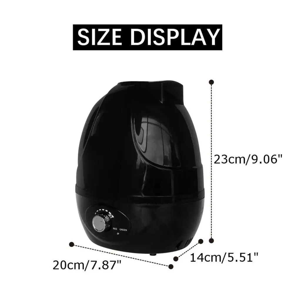 2.5L Amphibians Reptile Humidifier Machine Vaporizer Adjustable Fog Maker 110V