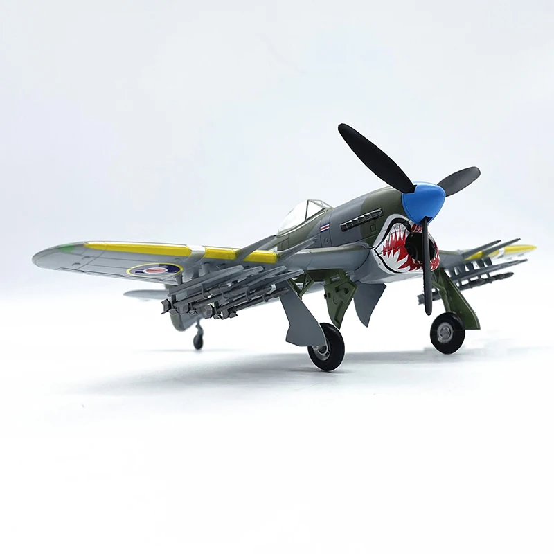 1:72  British Typhoon MK.1B Fighter Aircraft Simulation  Finished Model Desktop Decorations Collectible Gift