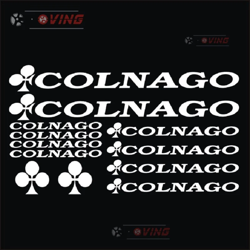 12 صورة/مجموعة مخصصة للدراجات ملصق فينيل عاكس ديكور إطار دراجة نارية ، PEGATINAS Vinilo رقيقة ورقة دراجة الجسم BICI يموت قطع