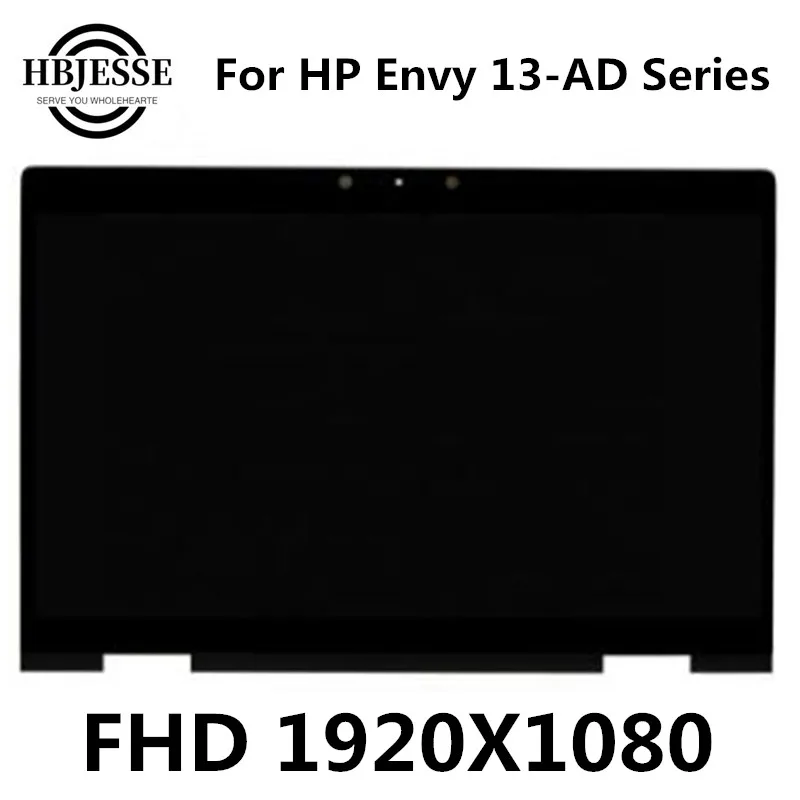 

laptop matrix LCD Display for HP Envy 13-AD 13-ad010ns 13 ad010ns 13.3" Touch or no touch Screen Assembly FHD 1920 x 1080