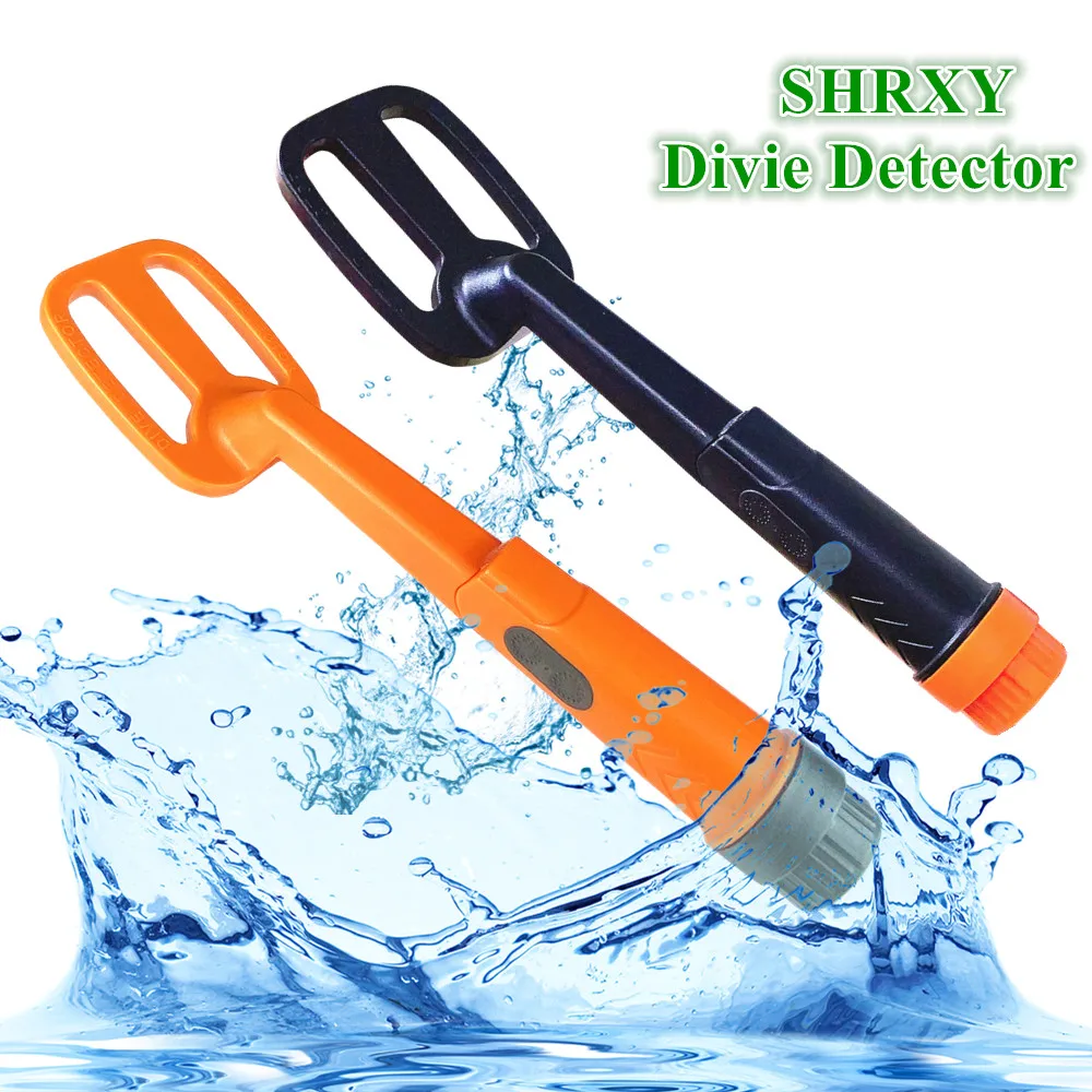 Onderwater Metaaldetector Pulse Pinpointer Inductie Dive Schat Waterdicht Coil Scannen Hand Held Metal Detector