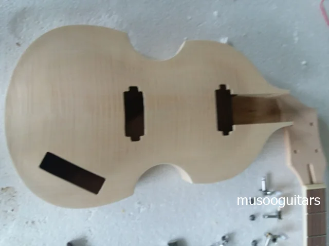 NEW DIY Electric Bass Guitar Kit Violin Bass Build Your Own