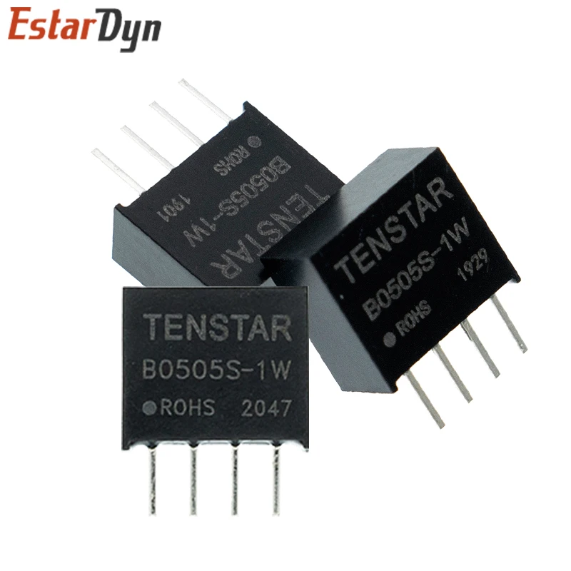 Convertidor de B0505S-1W de 5V a 5V, módulo de potencia CC, aislamiento de 1000VDC