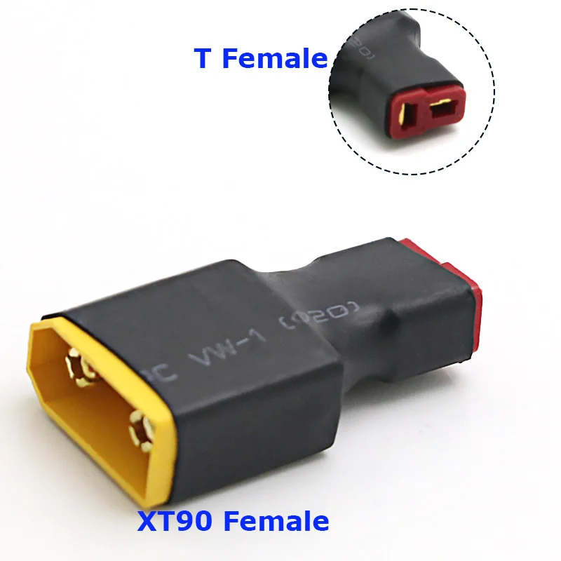2er-Set Adapter XT30 XT60 XT90 Traxxas T-Stecker Deans EC5 EC3 Buchse auf Stecker HXT 4MM Steckverbinder RC Lipo Akku Steuerungsteile DIY – Detail 22