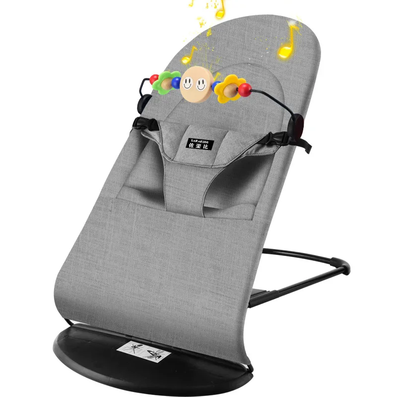 IMBABY Baby Rocking Chair Adjustable Baby Lounger 0~3Y Child Cradle Bed Coax Baby Artifact Comfort Chair Baby Sleep Artifact