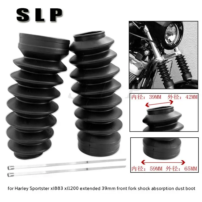 

Для Harley Sportster xl883 xl1200 Расширенный 39 мм передний вилочный амортизатор пылезащитный сапог