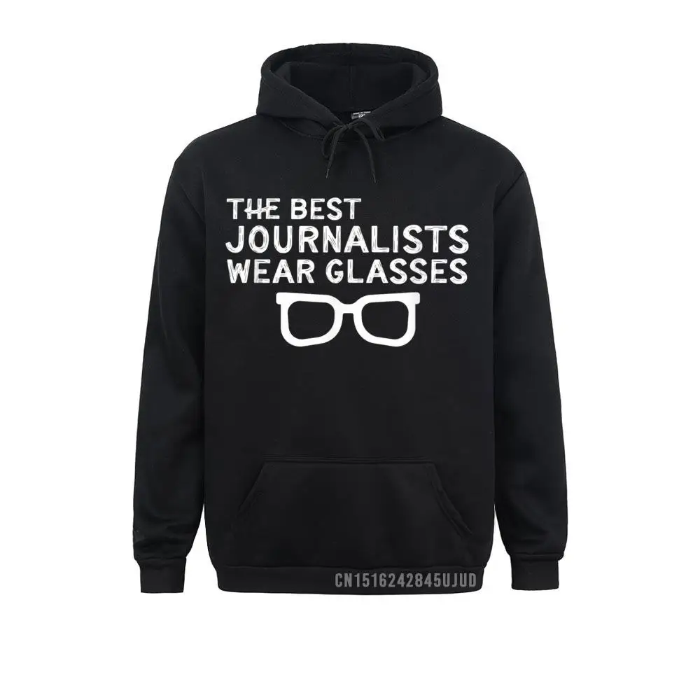 Funny Bespectacled Journalist Gift For Writers With Glasses Pullover Funny Man Sweatshirts Holiday Hoodies Sportswears Fall