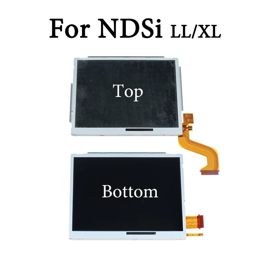 New Top Bottom & Upper Lower LCD Screen Display Replacement Parts For Nintend DS Lite / NDS / NDSL / NDSi / New 3DS LL XL