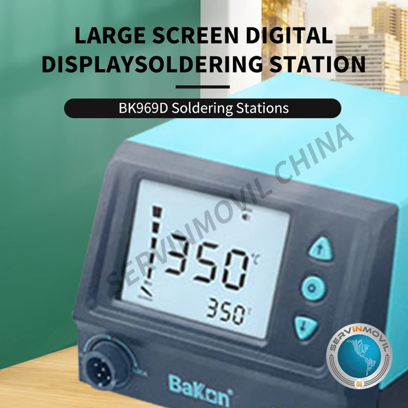 

Bakon Official BK969D Soldering Station 65W Digital Password Lock Electric T12 Solder Iron BGA Rework Welding SMD Free Shipping