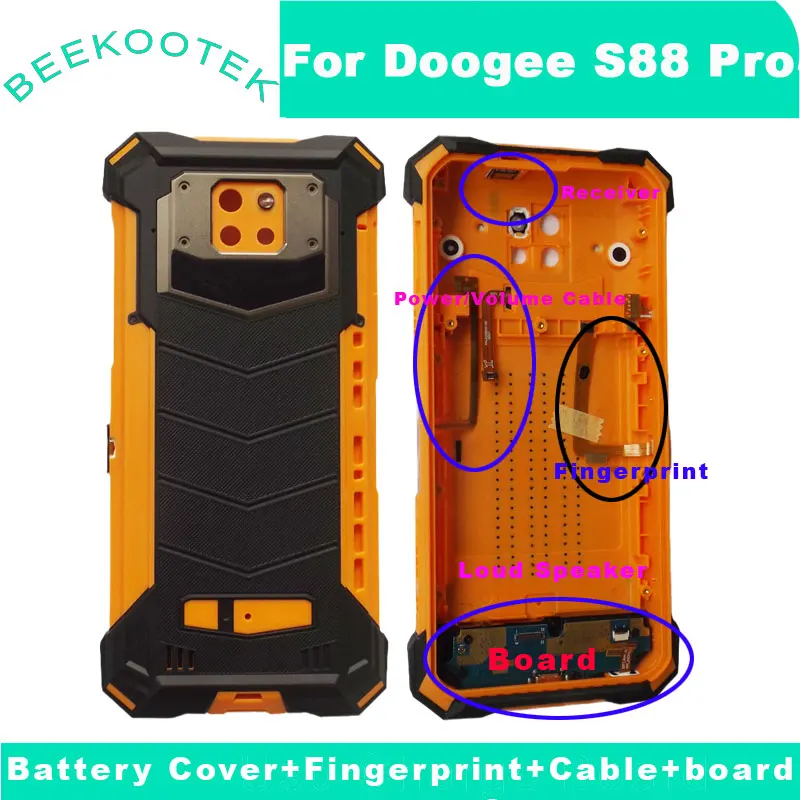 New For Doogee S88 Pro Battery Cover 6.3\