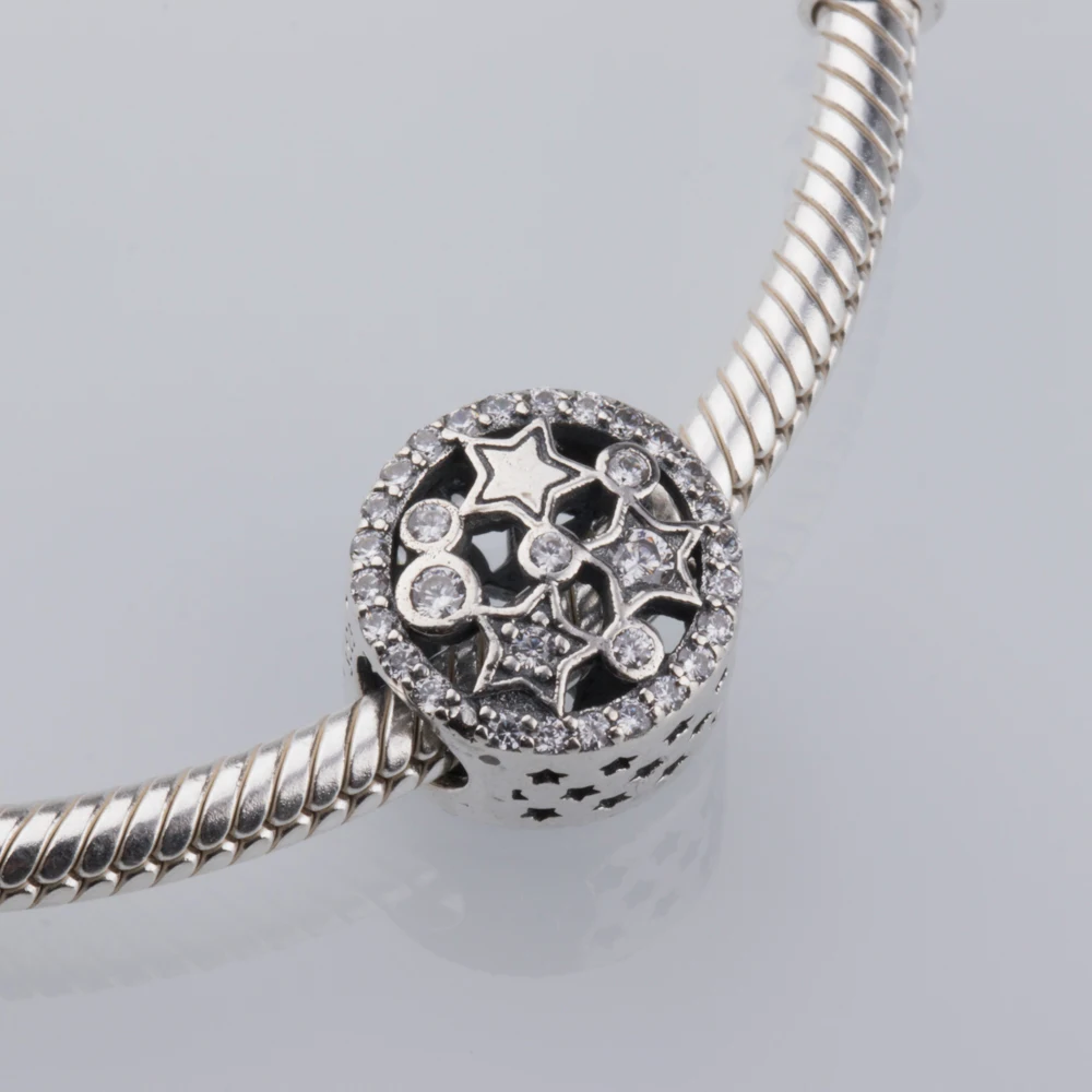 100% S925 Silver Pentagram Bracelet, Tree of Life Pendant, High Heel Pendant, Love Pendant