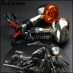 Motorcycle Front Turn Signals Light For Suzuki Boulevard M109R VRZ1800 2006-2015 M109 Turn Indicators Rear Blinkers Flashers