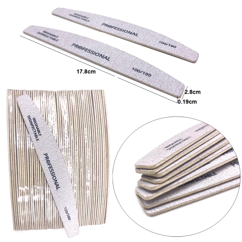 10pcs Nail Files Block Buffer For Manicure UV Gel Polisher Nail Polish Files Manicure Pedicure Buffers Tips Nail Tools Wholesale