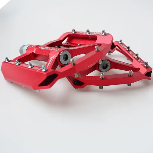 Imagen 2 del producto Gustavo-pedales antideslizantes para bicicleta de montaña, Pedal ultraligero para bicicleta de carretera, 2 rodamientos + 1 DU, accesorios para Mtb