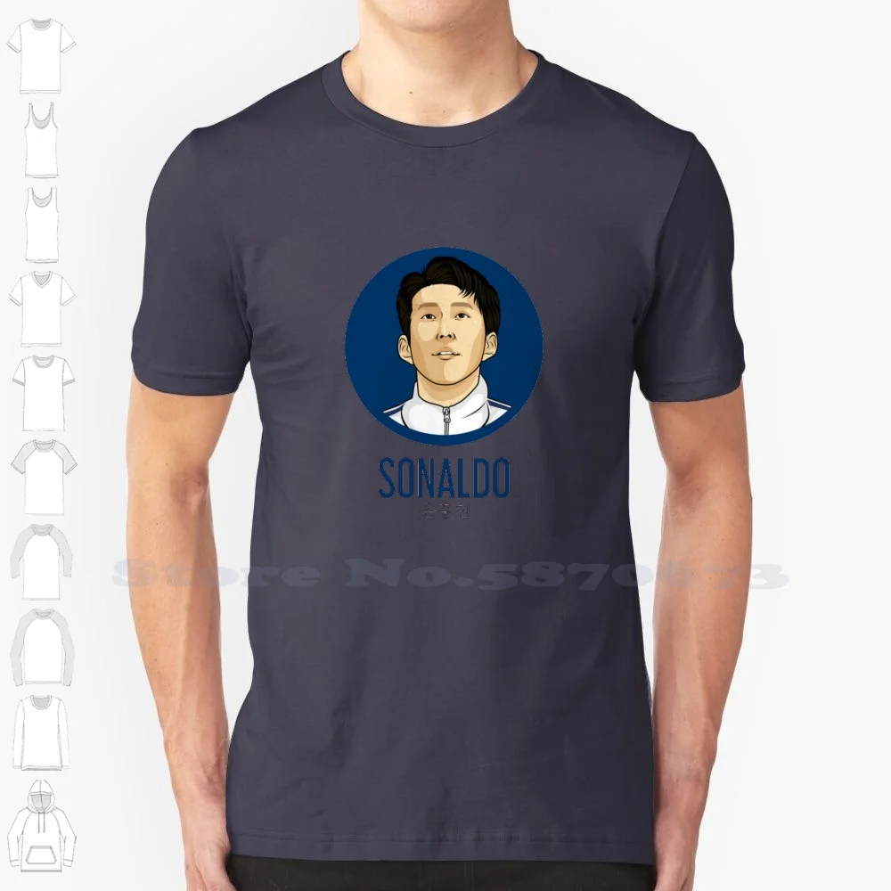 Heung-Min Son Sonny Sonaldo Spurs 100% Cotton T-Shirt Football London Soccer Sonny Heung Min Son Coys England Fc Come On You