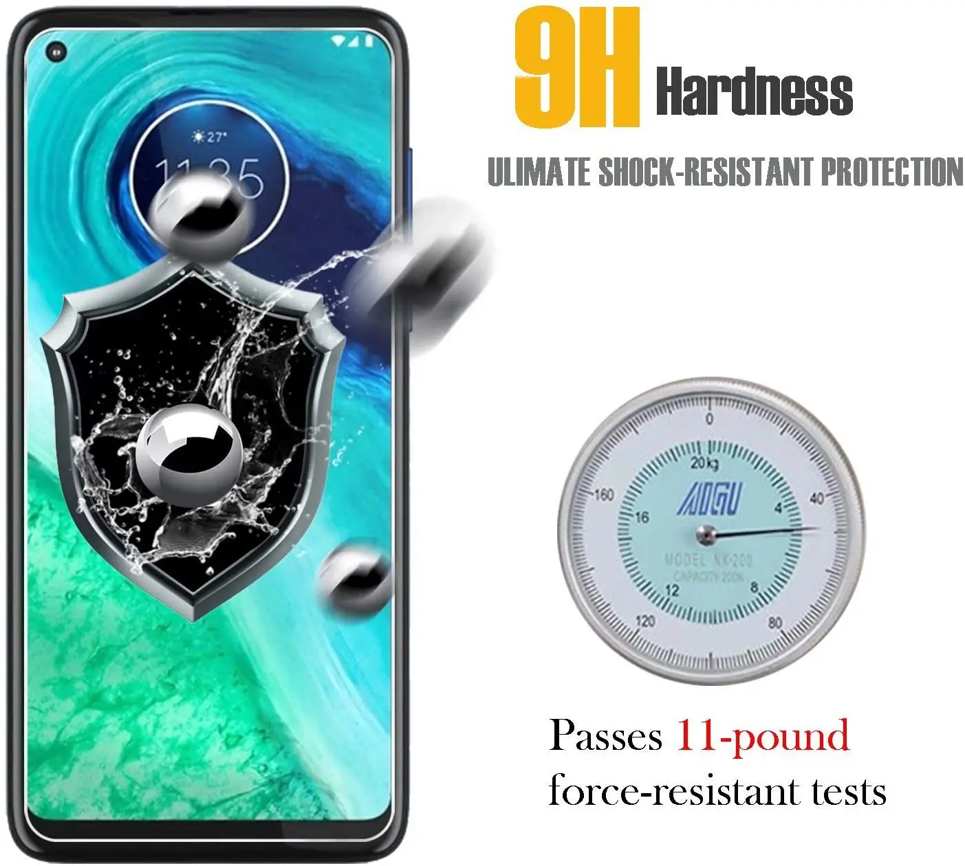 Tempered Glass For Motorola One Fusion Action Hyper Macro Vision Zoom Power Fusion+ Plus Protective Film Screen Protector