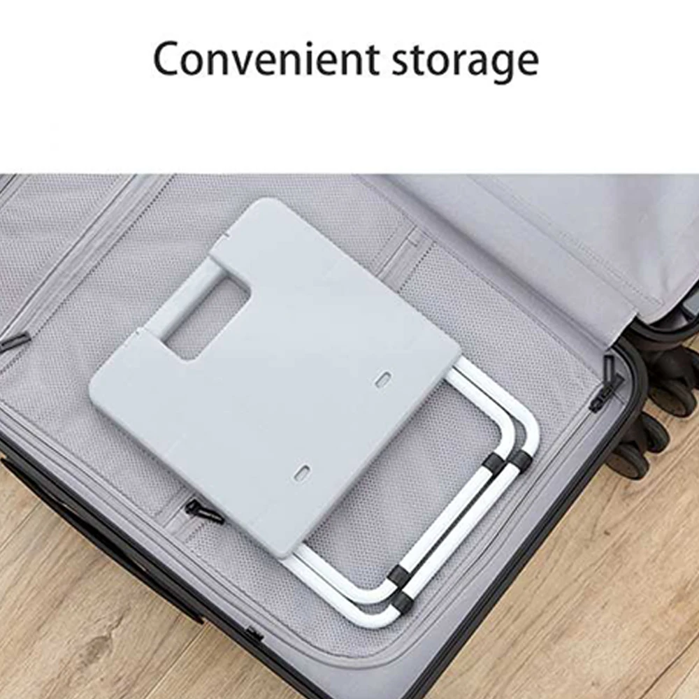 Home Kitchen Indoor Multifunctional Portable Folding Comfortable Stool Space Saving Plastic Bath Shower Chair Easy Storage Tools