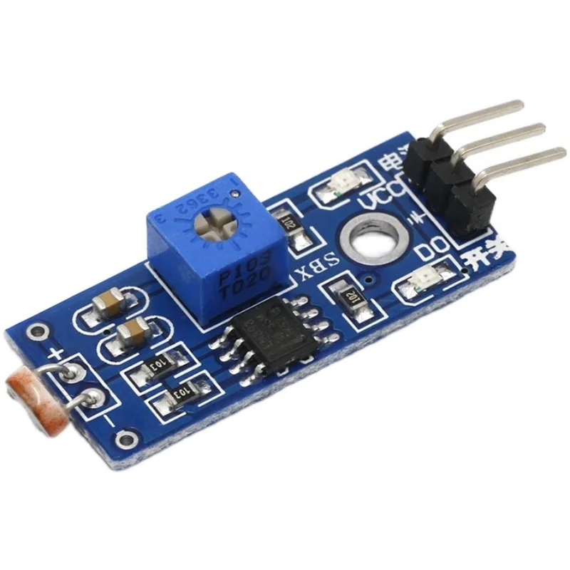 5Pcs Photosensitive brightness resistance sensor module Light intensity detect New