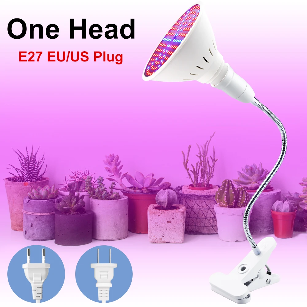 WENNI Full Spectrum LED E27 Grow Light Bulb Plant LED Light Hydroponics Lighting Phyto Lamp Greenhouse Growth LED Bulbs Seedling