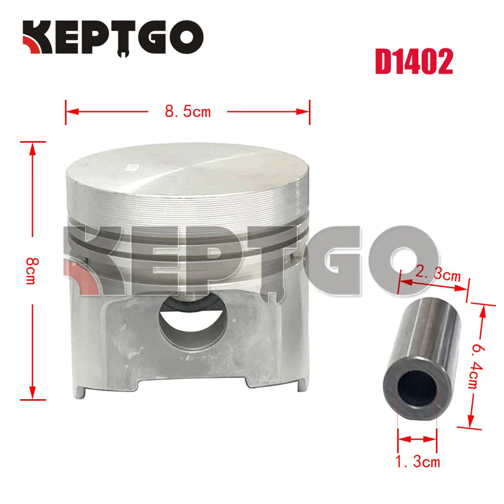 New Piston + Ring Kit Set STD for Kubota