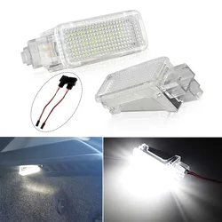 Car White LED Courtesy Door/trunk/Footwell/glove box light lamp For Audi A1 A2 A3 A4 A5 A6 A7 A8 Q3 Q5 Q7 TT VW Skoda