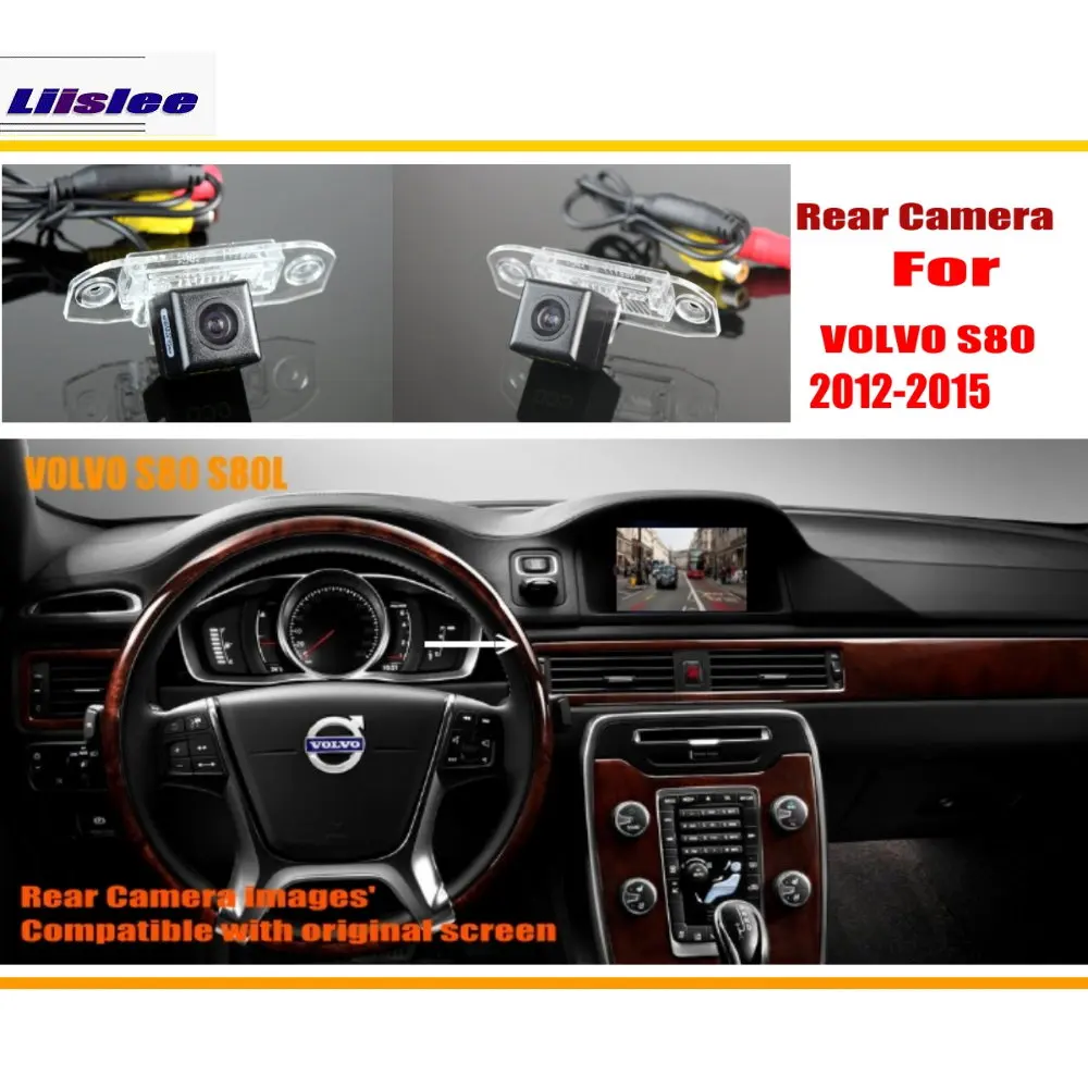 For Volvo S80/S80L 2011-2018 Car Rear View Camera Parking Adapter RCA HD CCD CAM Factory Screen Reversing Image Upgrade Kit