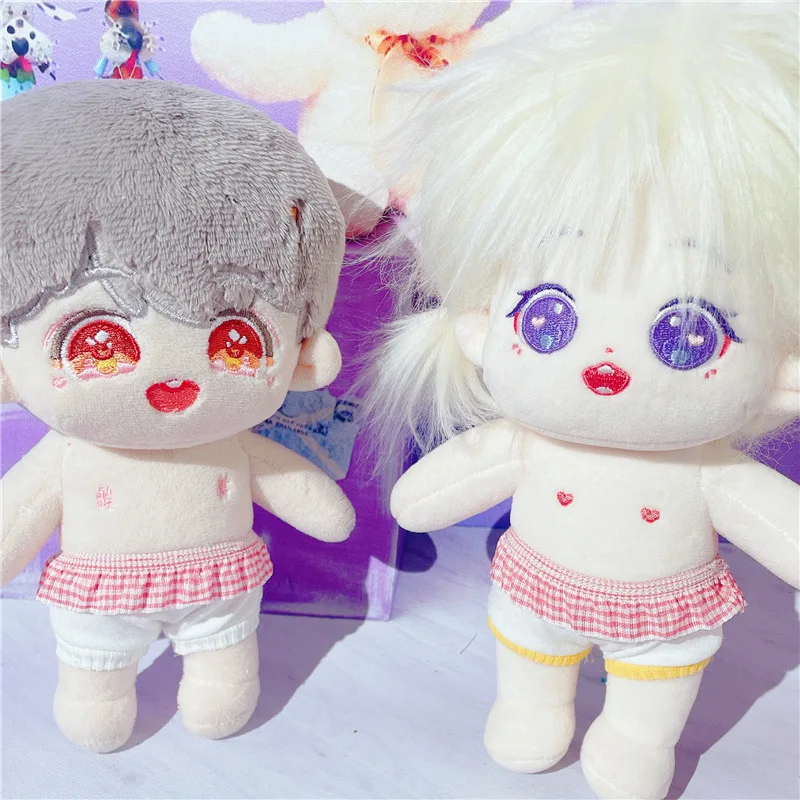 15/20cm Multicolor Mini Doll Clothes Accessories Kawaii Idol Plush Doll Panties Diapers Puppet Toy Pants Peach Pants Love Short