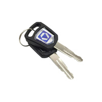 Excavator parts 2 pieces key for XCMG XE60/75DA/80/85/155DK/215D ignition key start door lock key