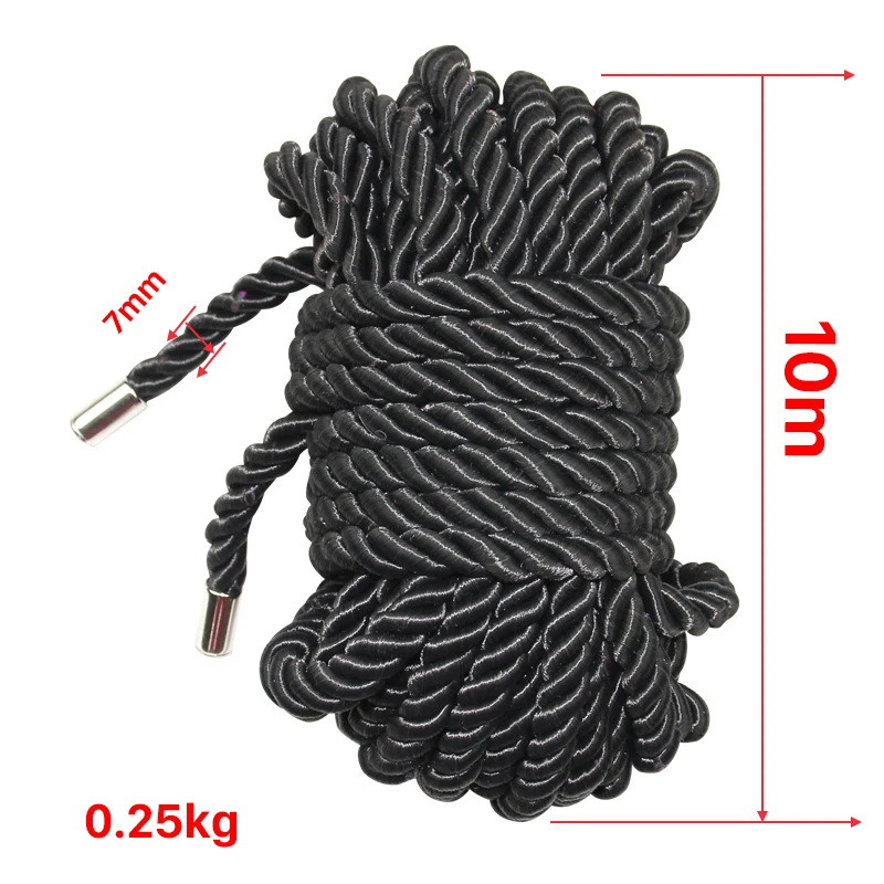 Professional Bondage Sex Rope Shibari Art Slave Restraint Rope Soft Silk Cotton Adult Couple Sex Toys BDSM Binding Role-Playing