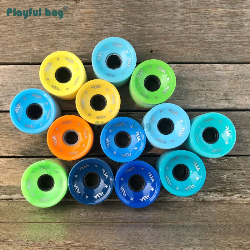 Playful Bag 80A Grinding Wheels Skateboard accessory 70*51MM Wheel High elasticity Wear resistance Big wheels AMA98