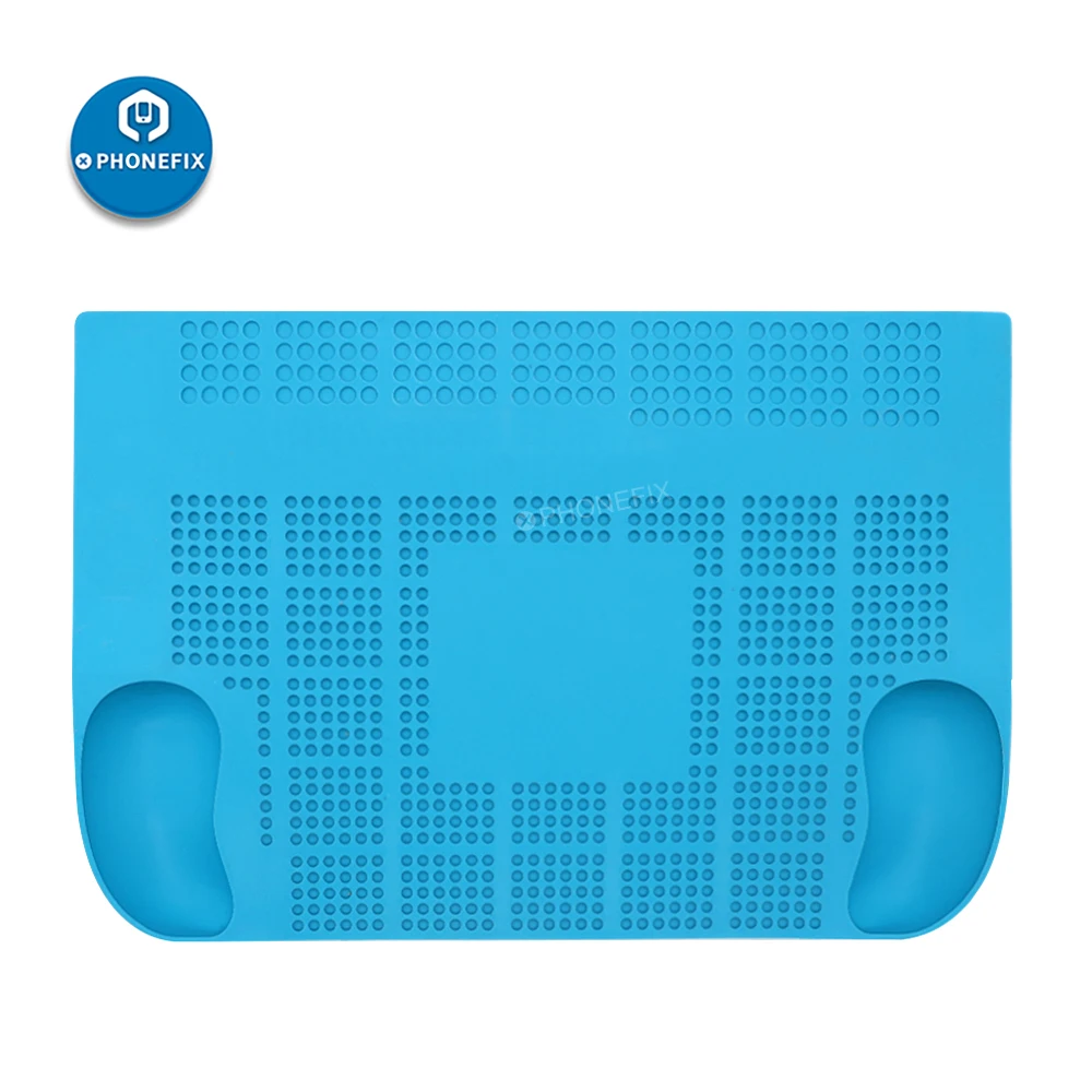 3D superficie Convessa Magnetica Del Silicone di Saldatura Zerbino Elettronica 3D Riparazione Pad per il Telefono Cellulare di Elettronica di Saldatura di Riparazione