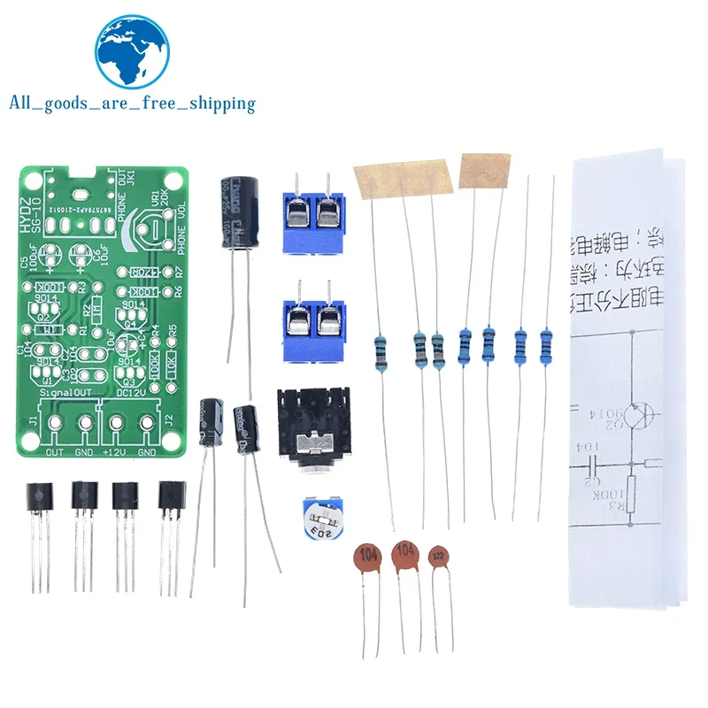 1/3 Stück Weißes Rauschen Signalgenerator DIY-Kit Elektronik-Bausatz 2-Kanal-Ausgang für Burn-in-Tests und Schlaftherapie Geräuschgenerator – Detail 5