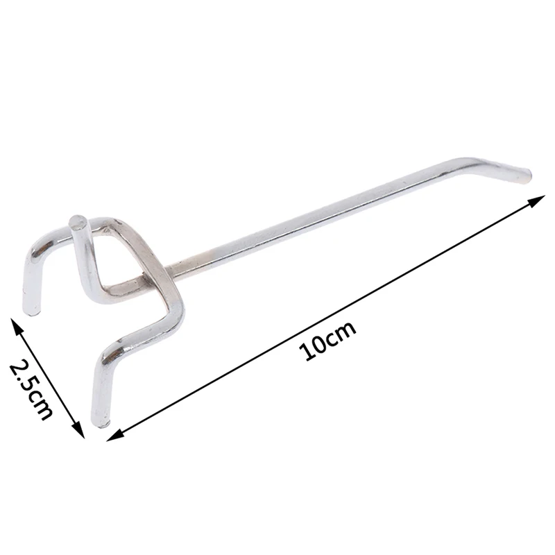5 pcs 10CM Hook Panel Perforated Wall Storage Garage Workshop Fixing