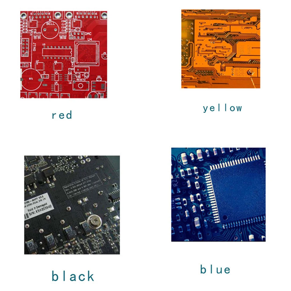 MECHANIC-Máscara de Soldadura BGA PCB, luz UV, curado, tinta negra/azul/verde/rojo/amarillo, pintura de aceite para soldadura, previene el arco Corrosivo
