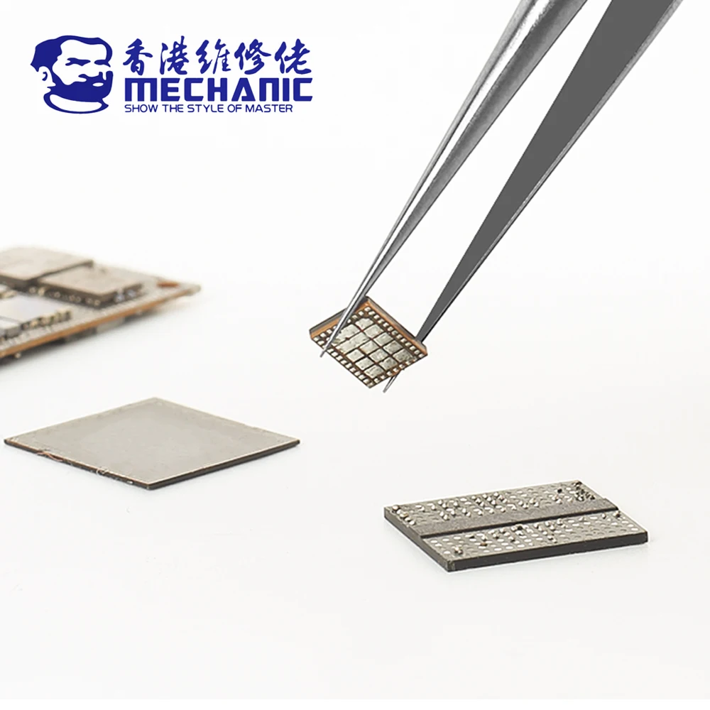 メカニック-マイクロ修理ツール,Aaa-14ステンレス鋼,超微細,高硬度,頑丈,耐久性,smd pcb bgaマザーボード用ピンセット