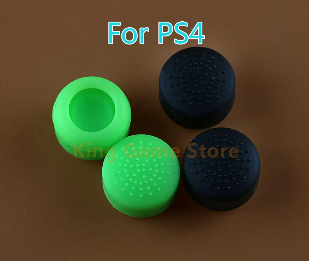 4pcs Replacement For Sony PlayStation 4 PS4 PS5 Heightened Analog Stick Joystick Grips Non-slip cap High Cover Caps