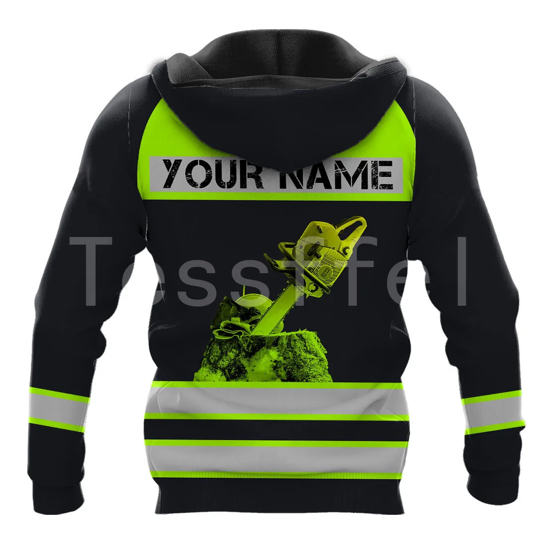 Tessffel Logger Customized Name Lumberjack 3D Print New Fashion Men Hooded Sweatshirt Zipper Hoodies Casual Unisex Pullover L05