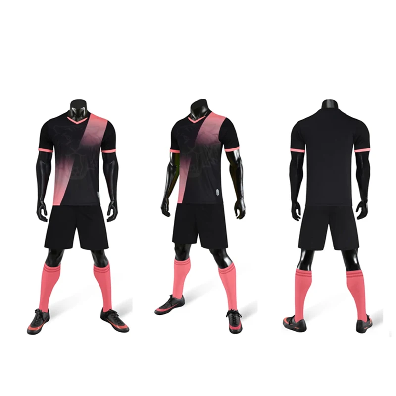 

Adult Kids Football Jerseys Kits Breathable Soccer Uniforms Children Futbol Jersey Sets Training Clothing