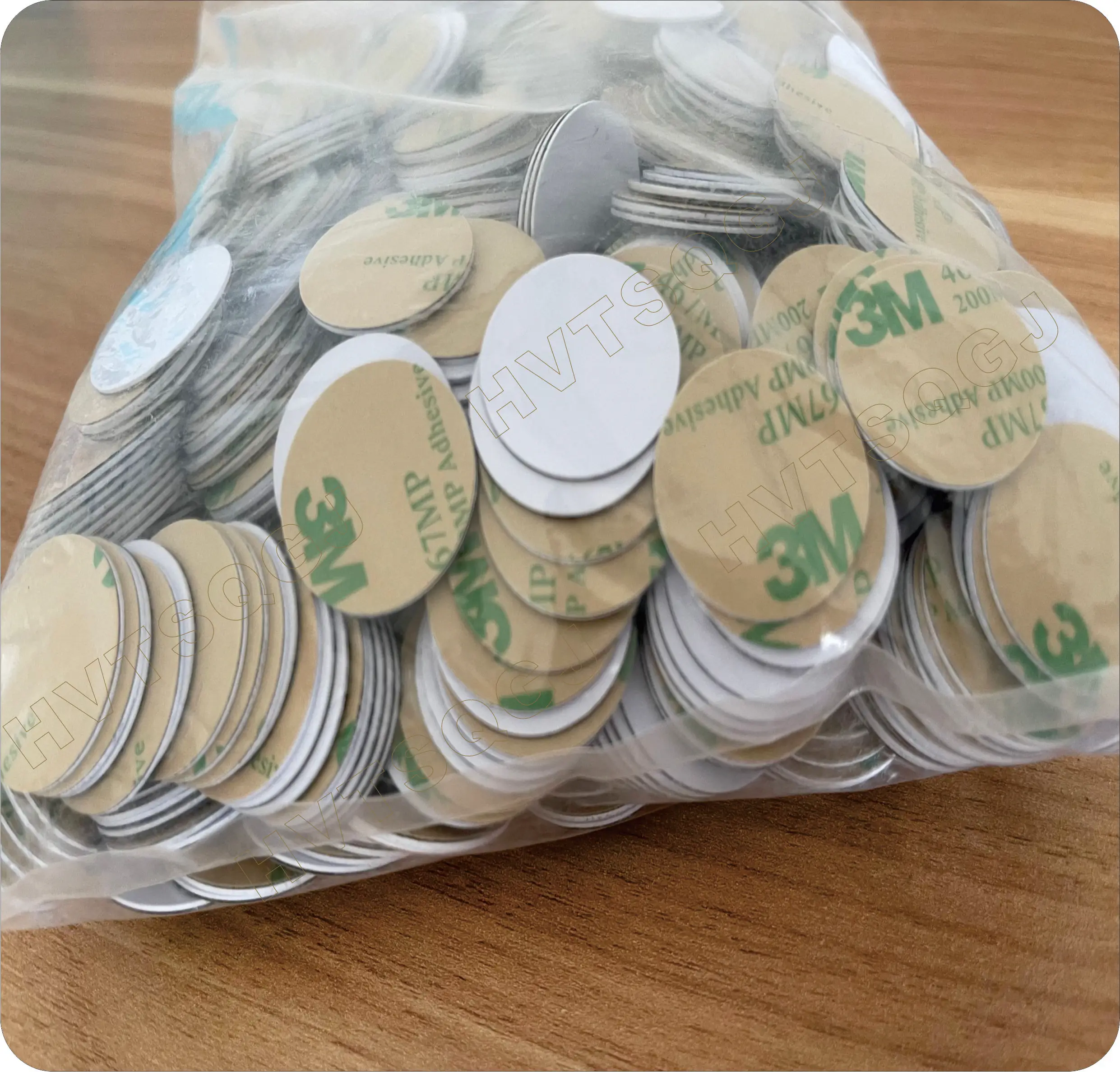 Dia 25Mm Rfid Tag Nfc213 Ic Pvc Token Ontmoette Sticker Anti-Metalen Label Coin Tags 13.56Mhz Ronde tags