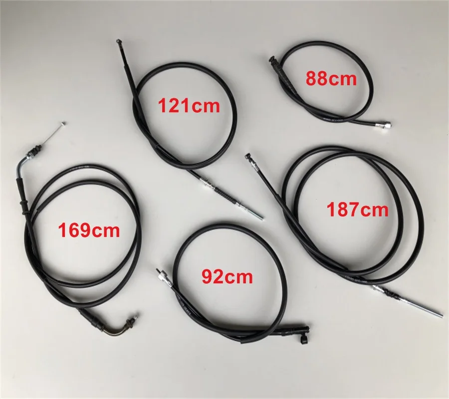 Motorcycle throttle cable before and after the brake speed soft shaft wire rope For Honda SCR 100  WH100T GCC100 SCR100 SPACY100