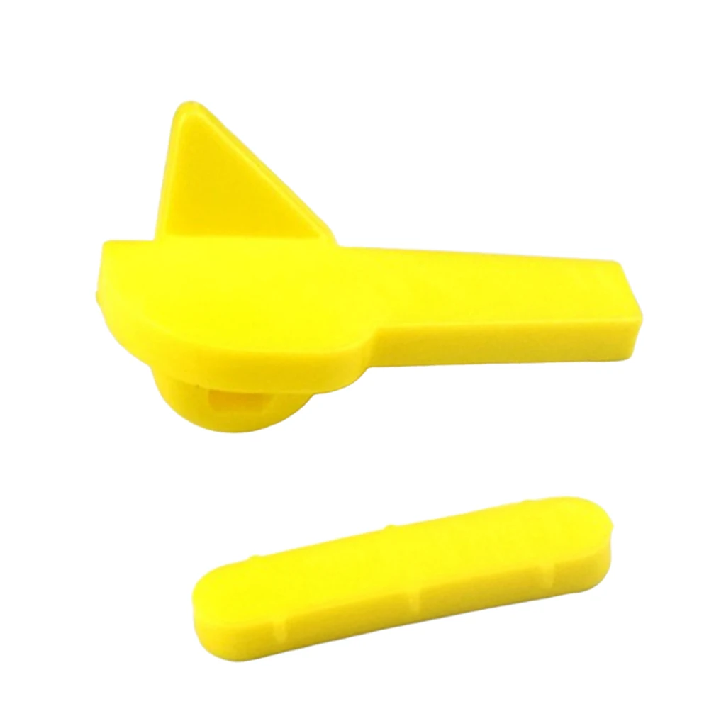 2x 57mm Yellow Wheel Protection Nylon Tire Changer Bird Head Pad Rim Protectors