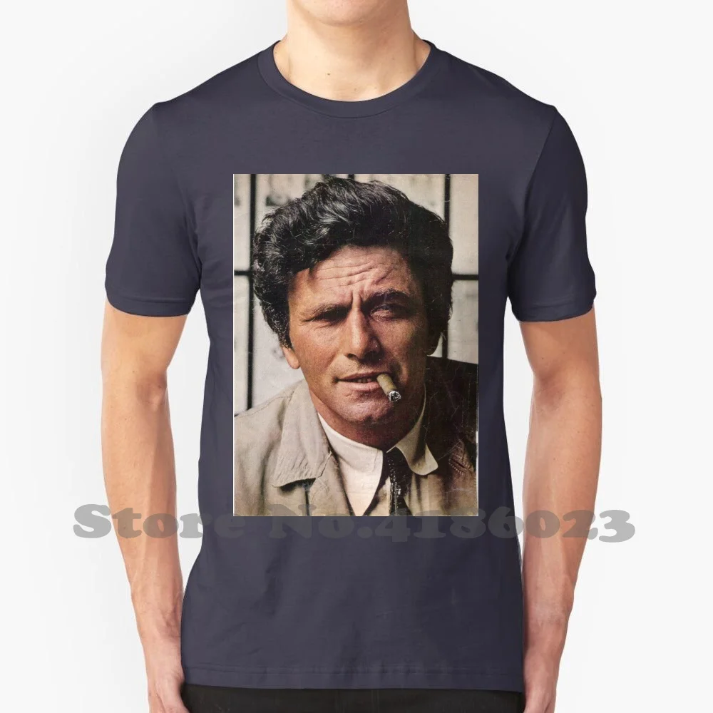 Columbo 100% Cotton T-Shirt Columbo Peter Falk Just One More Thing Classic Tv Drama Murder Graphic Cop Shows Retro 1970S