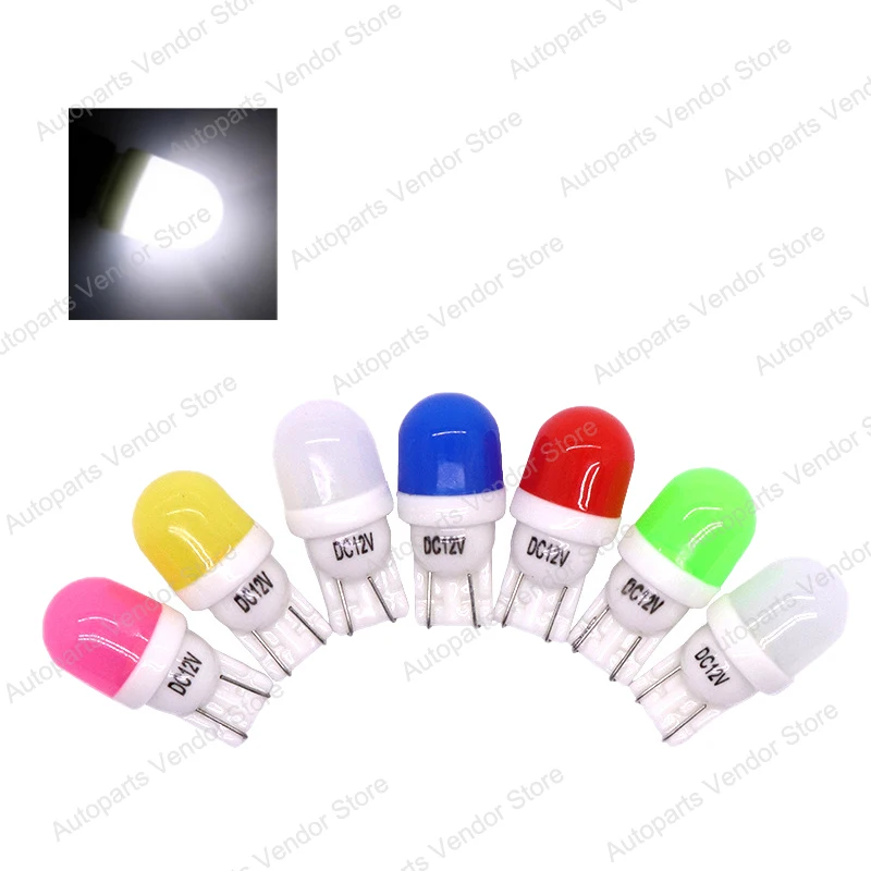 20Pcs White T10 5630 2SMD Ceramic LED Bulbs Replacement Clearance Lamps Reading License Plate Lights 12V