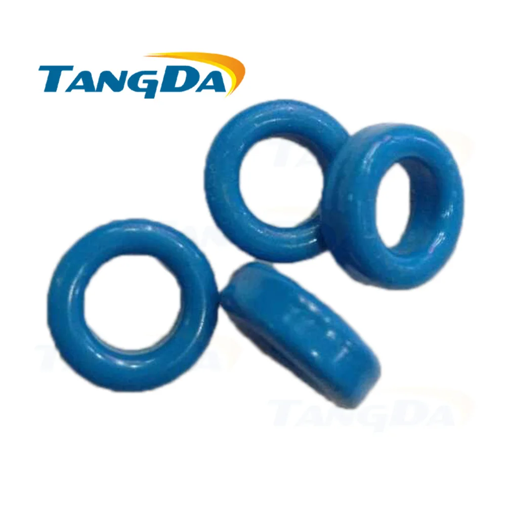 

Tangda 12.7x7.9x5mm R12.5/4 EPCCS TPK AL 2510nh T35 AL 2510 nh sendust FeSiAl toroidal cores inductor blue