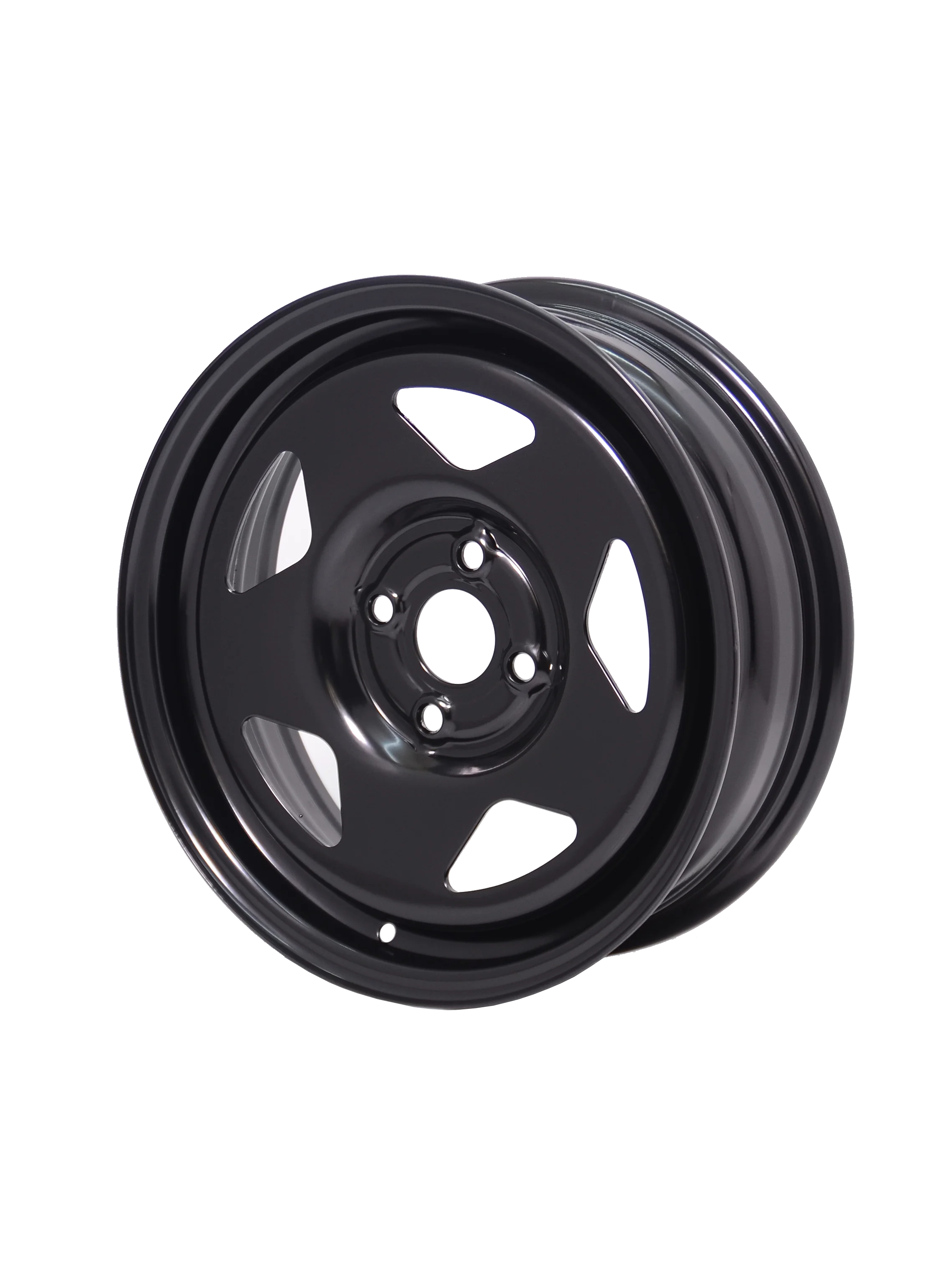 15 Inch 5J Black Finish Wheel for Yaris 4X100 Offset 20 Fit Passenger Car Wheel