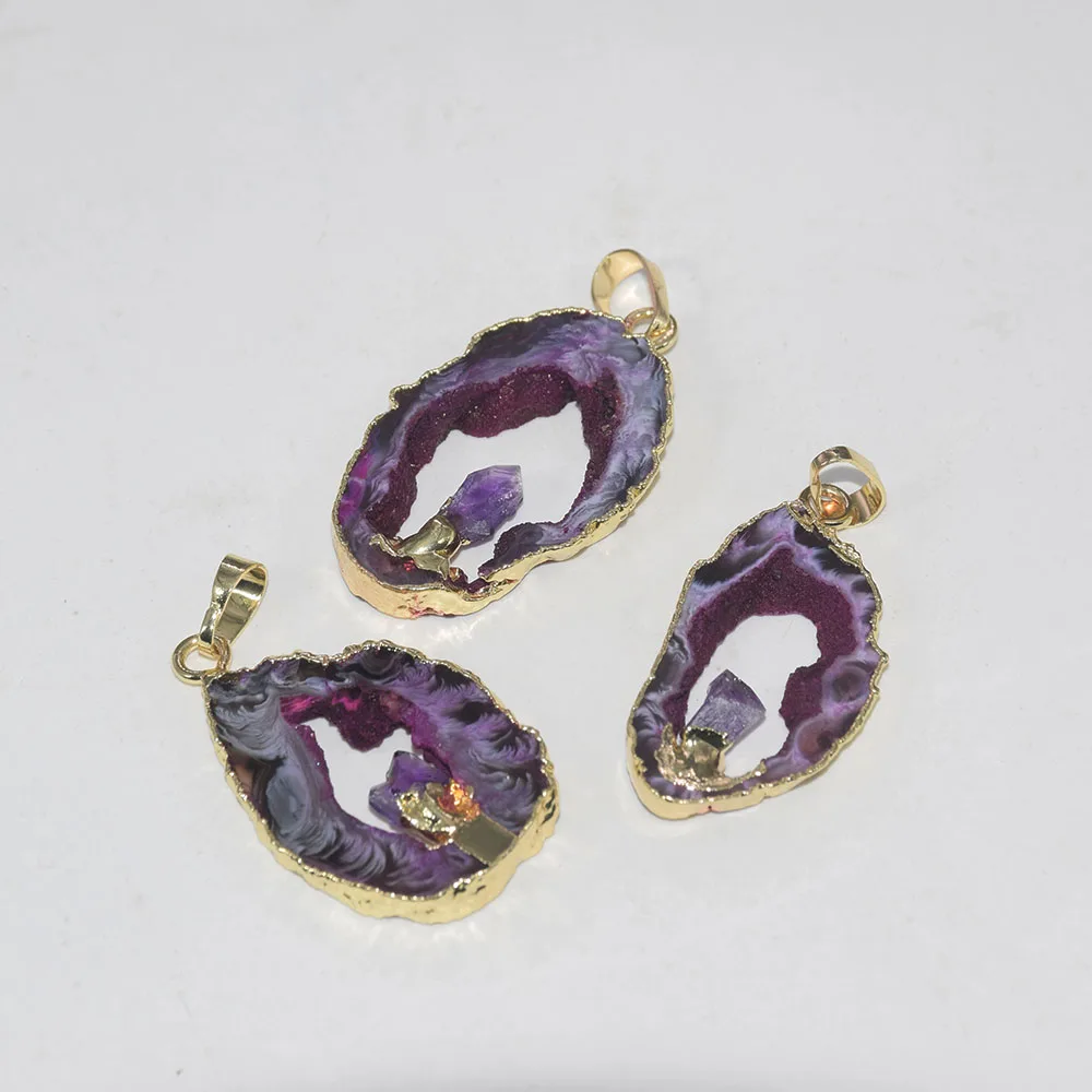 

Новинка, стильная женская подвеска с искусственными драгоценными камнями 2023, аксессуары для украшений «сделай сам», розовая плита из 15 предметов с золотым покрытием и сердцем, 5 шт.