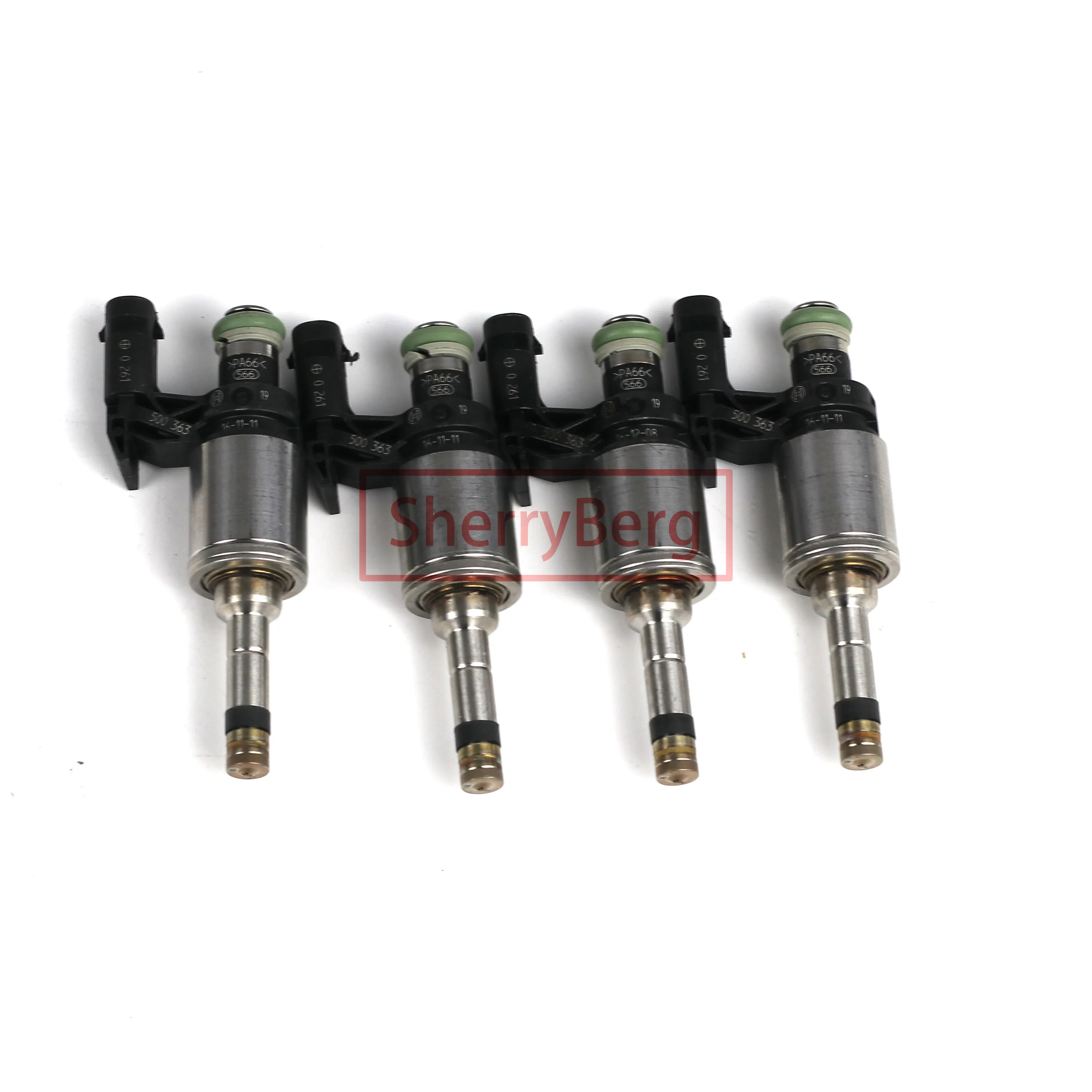 SherryBerg OEM# 04E906036Q 4PCS Engine Fuel Injector Valve for Audi A1 A3 A4 Skoda Seat VW Golf 7 Passat B8 for Bosch  set of 4